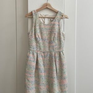 J.Crew Factory Textured Neon Dress